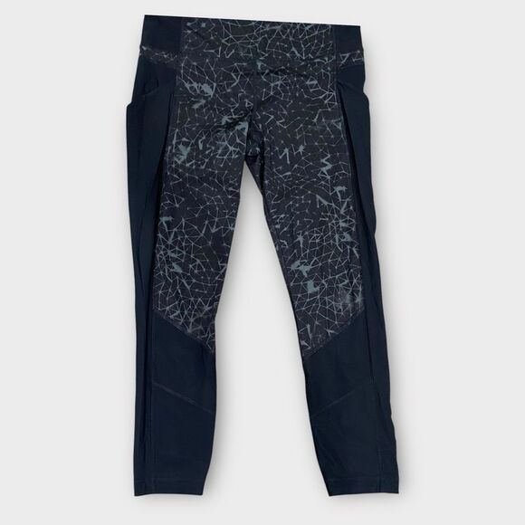lululemon athletica Black Patterned Leggings - Picture 1 of 7